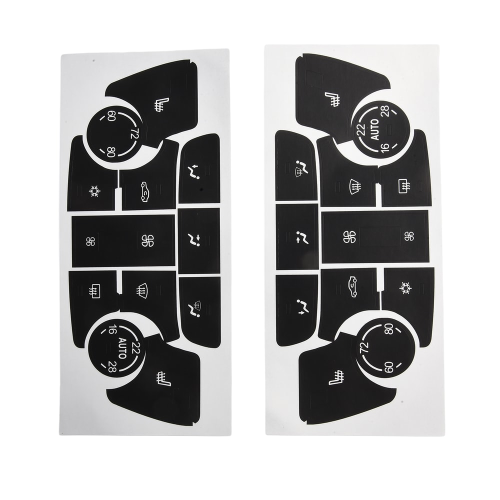 Repair Automotive Parts For Buick Verano And Encore Car Climate Control Button Decals 0