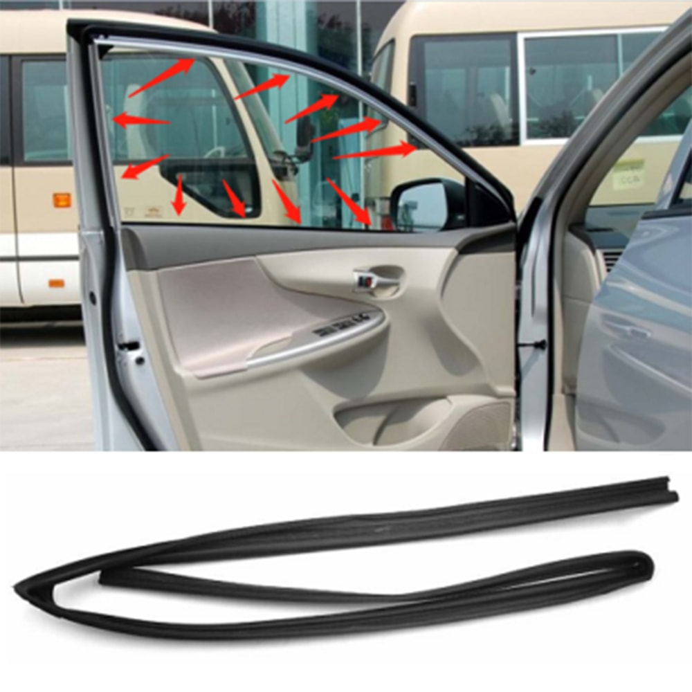 High-Quality Door Glass Sealing Strip for Left Side, Essential Auto Part for Vehicle Protection