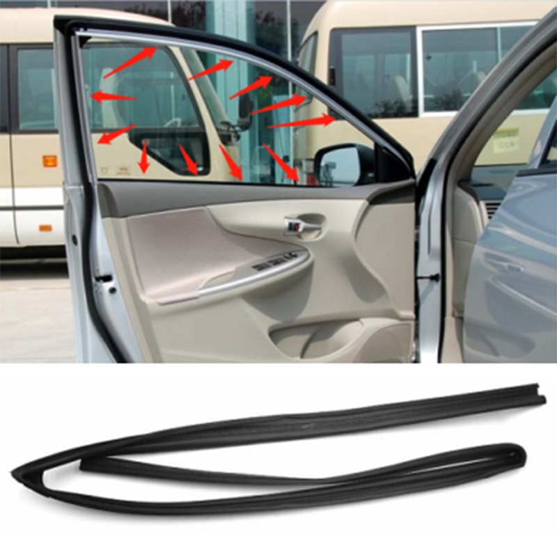 High-Quality Door Glass Sealing Strip for Left Side, Essential Auto Part for Vehicle Protection