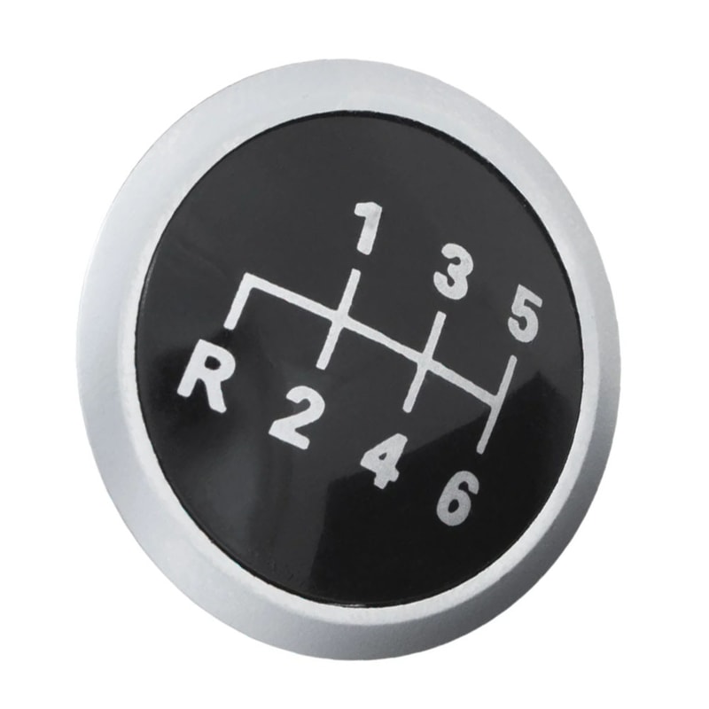 Automotive Interior Accessories Car Speed Shift Knob Badge Cover 2