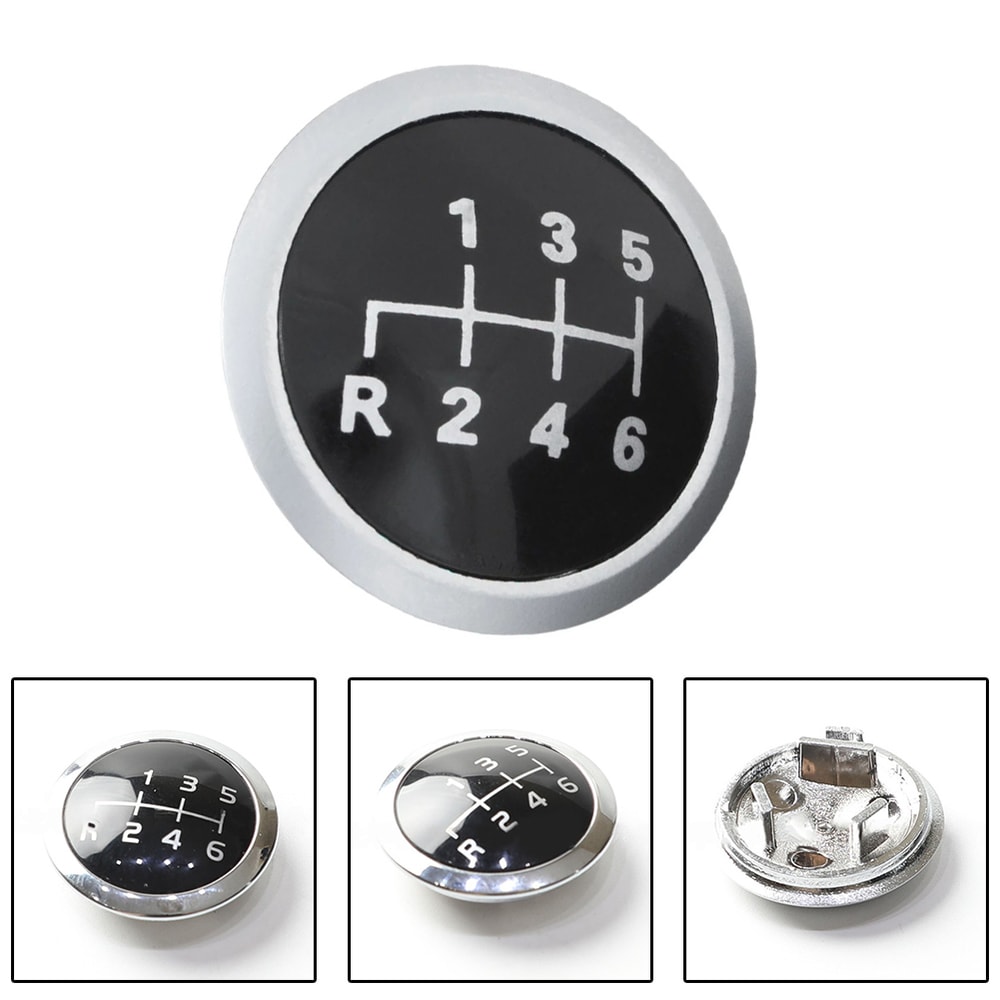 Automotive Interior Accessories Car Speed Shift Knob Badge Cover 1