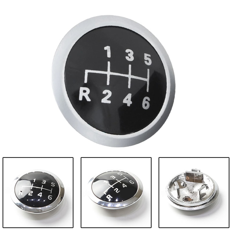 Automotive Interior Accessories Car Speed Shift Knob Badge Cover 1