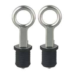 stainless steel snap flip boat hull drain plug, marine drain plug rubber, boat hardware accessories
