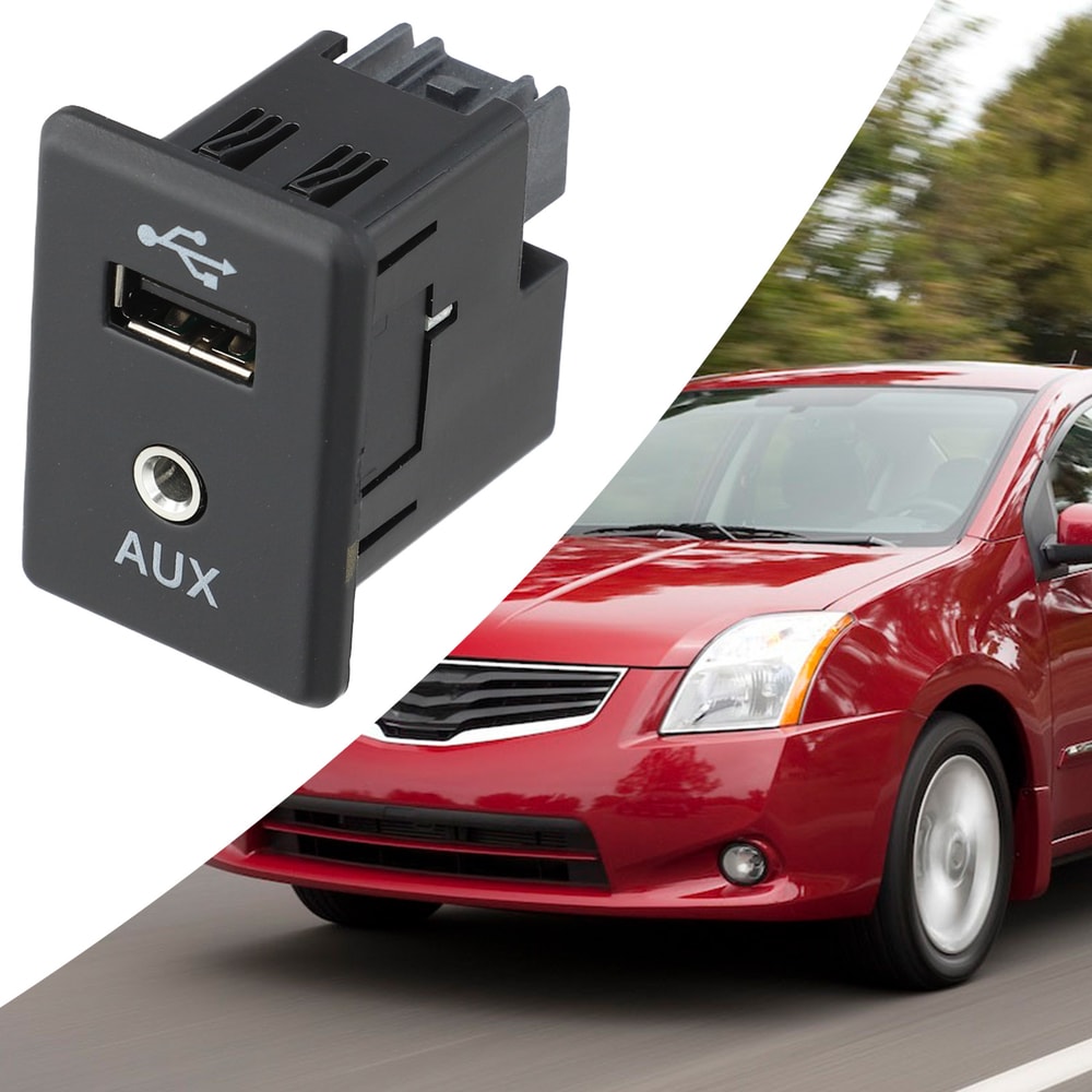 Automotive Accessories Car Auxiliary AUX Stereo Adaptor Audio Socket 0