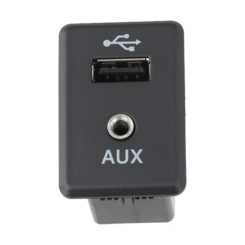 Automotive Accessories Car Auxiliary AUX Stereo Adaptor Audio Socket 1