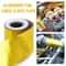 Golden SelfAdhesive Heat Shield Wrap Automotive Exhaust Tube Insulation Tape Auto Accessory 1