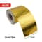 Golden SelfAdhesive Heat Shield Wrap Automotive Exhaust Tube Insulation Tape Auto Accessory 2
