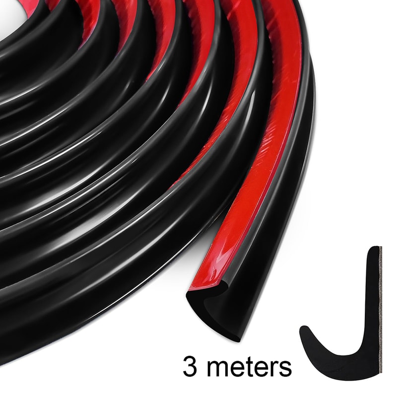 Rain Gutter Drip Rail PVC Strip For Camper Van RV Water Diverter 1