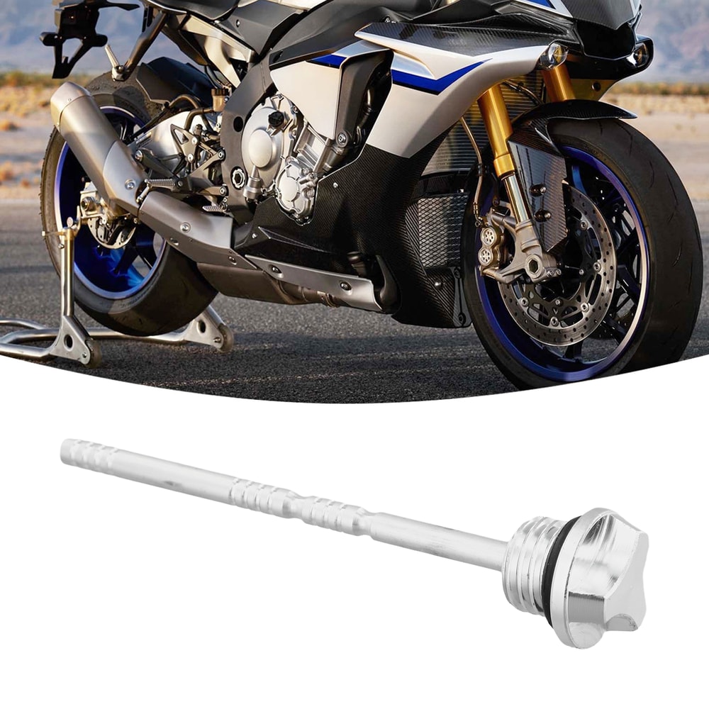 Motorcycle Oil Level Dipstick Accurate Measurement Antislip Design Modification Accessories 4