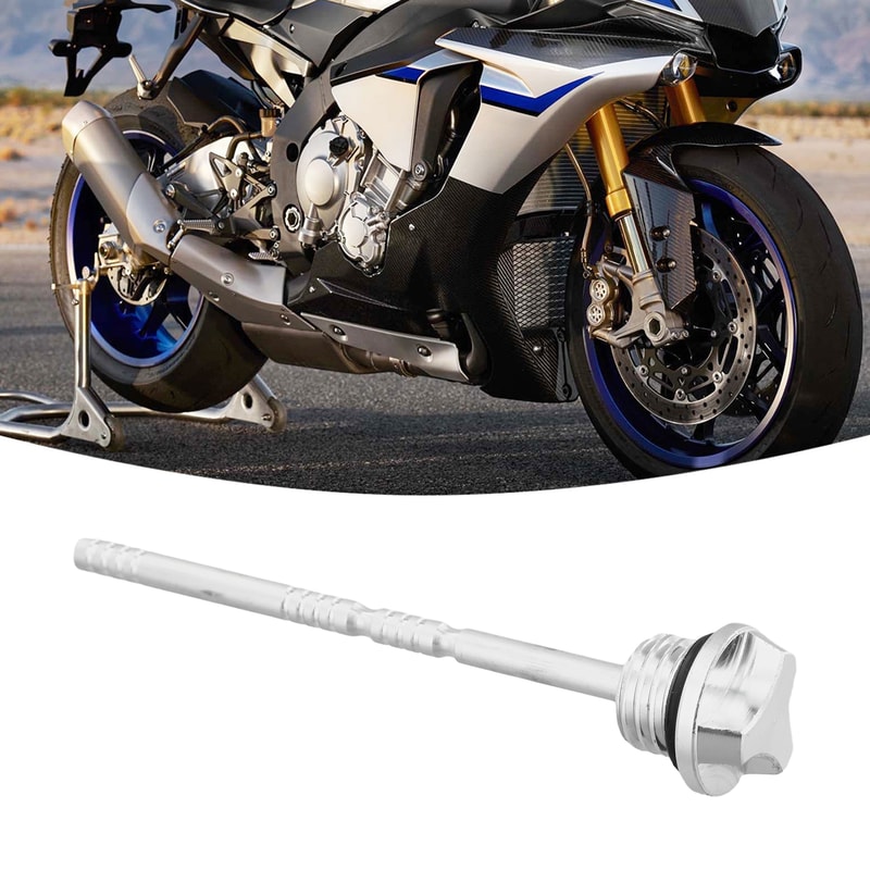 Motorcycle Oil Level Dipstick Accurate Measurement Antislip Design Modification Accessories 4