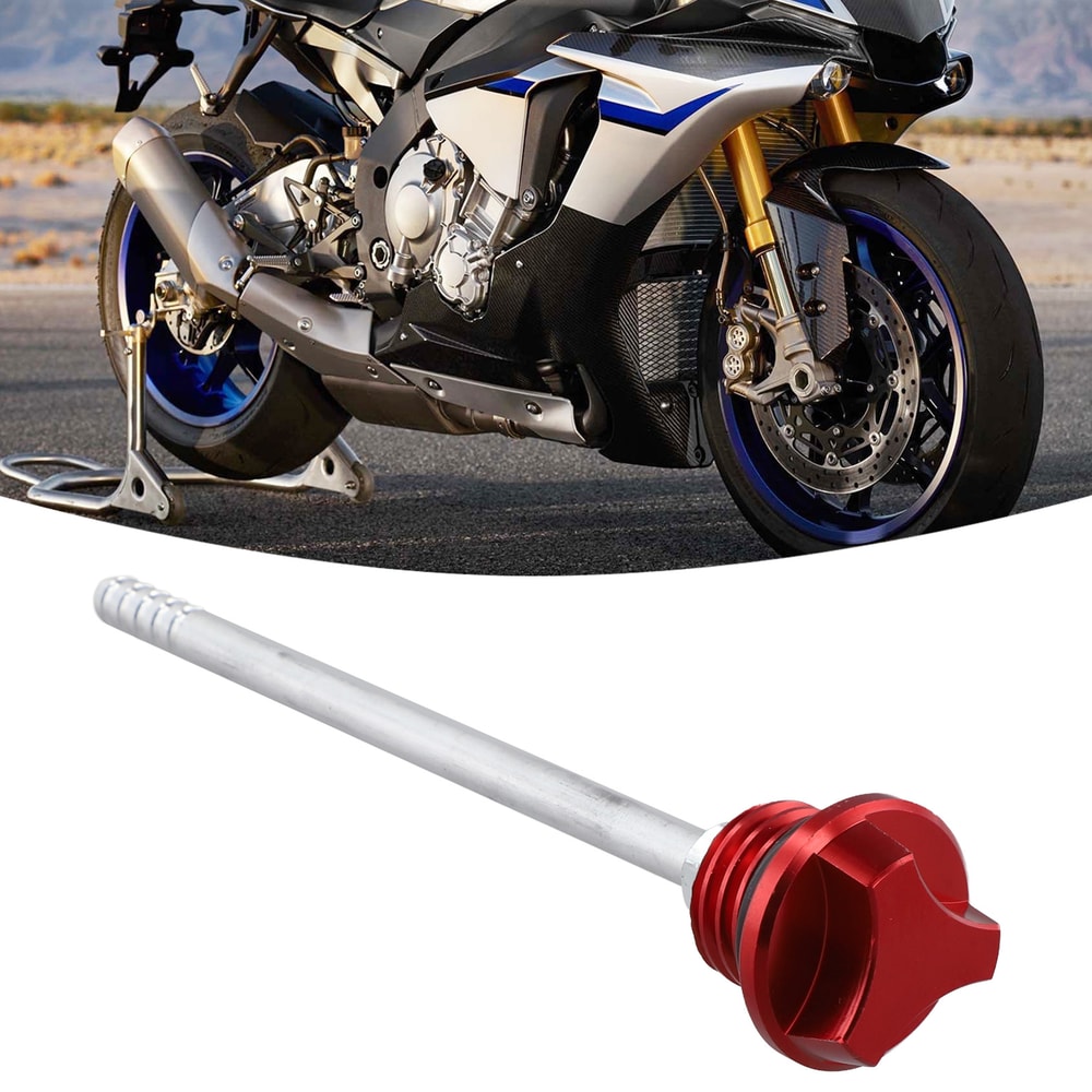 Motorcycle Oil Level Dipstick Accurate Measurement Antislip Design Modification Accessories 7