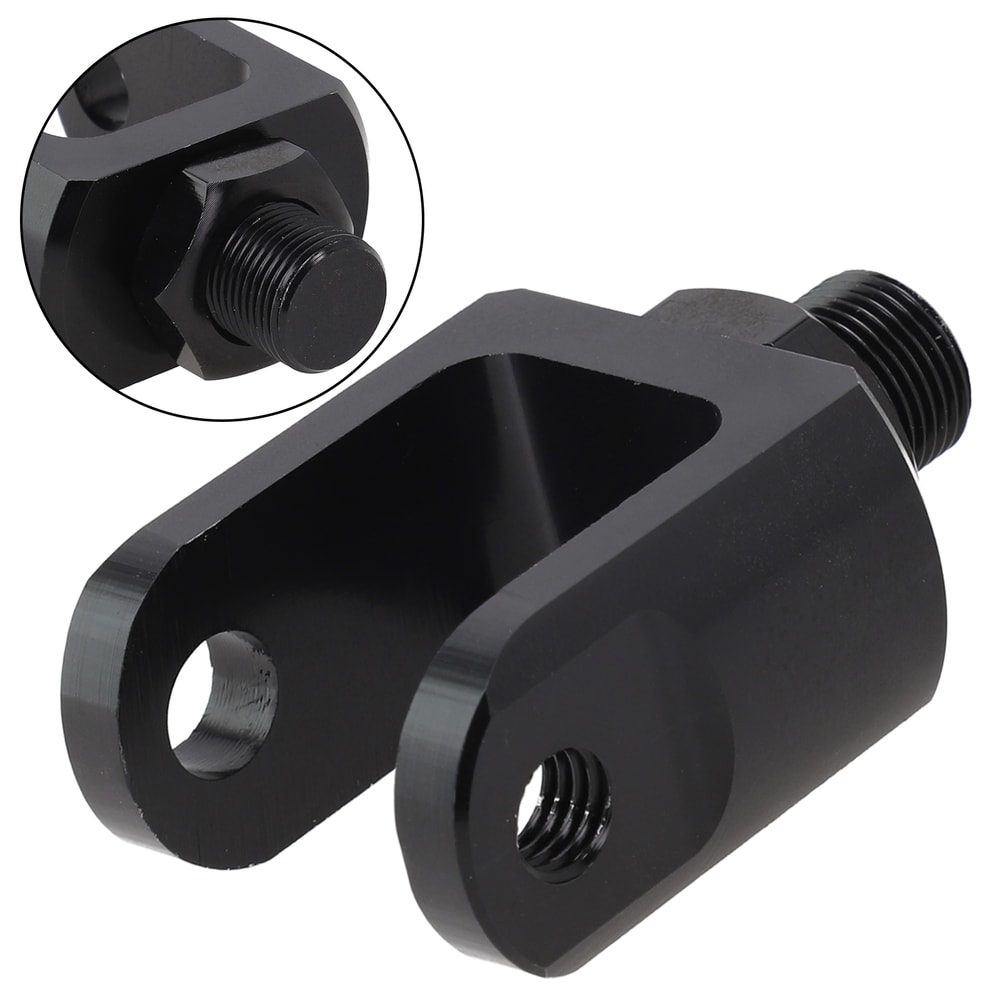 Motorcycle Suspension Parts Rear Shock Adapter Widened Lower Fork Head Round End Shock Absorber 2