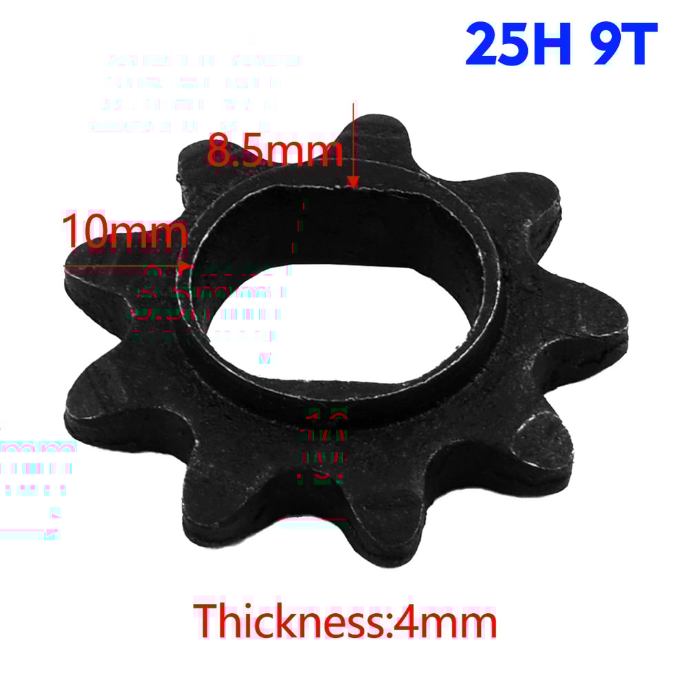 DC Motor Electric Scooter Sprocket Chain Motor Pinion Gear For Many Scooter Models 1
