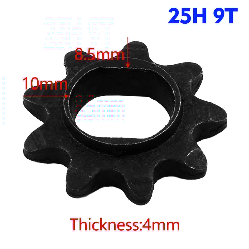 DC Motor Electric Scooter Sprocket Chain Motor Pinion Gear For Many Scooter Models 1
