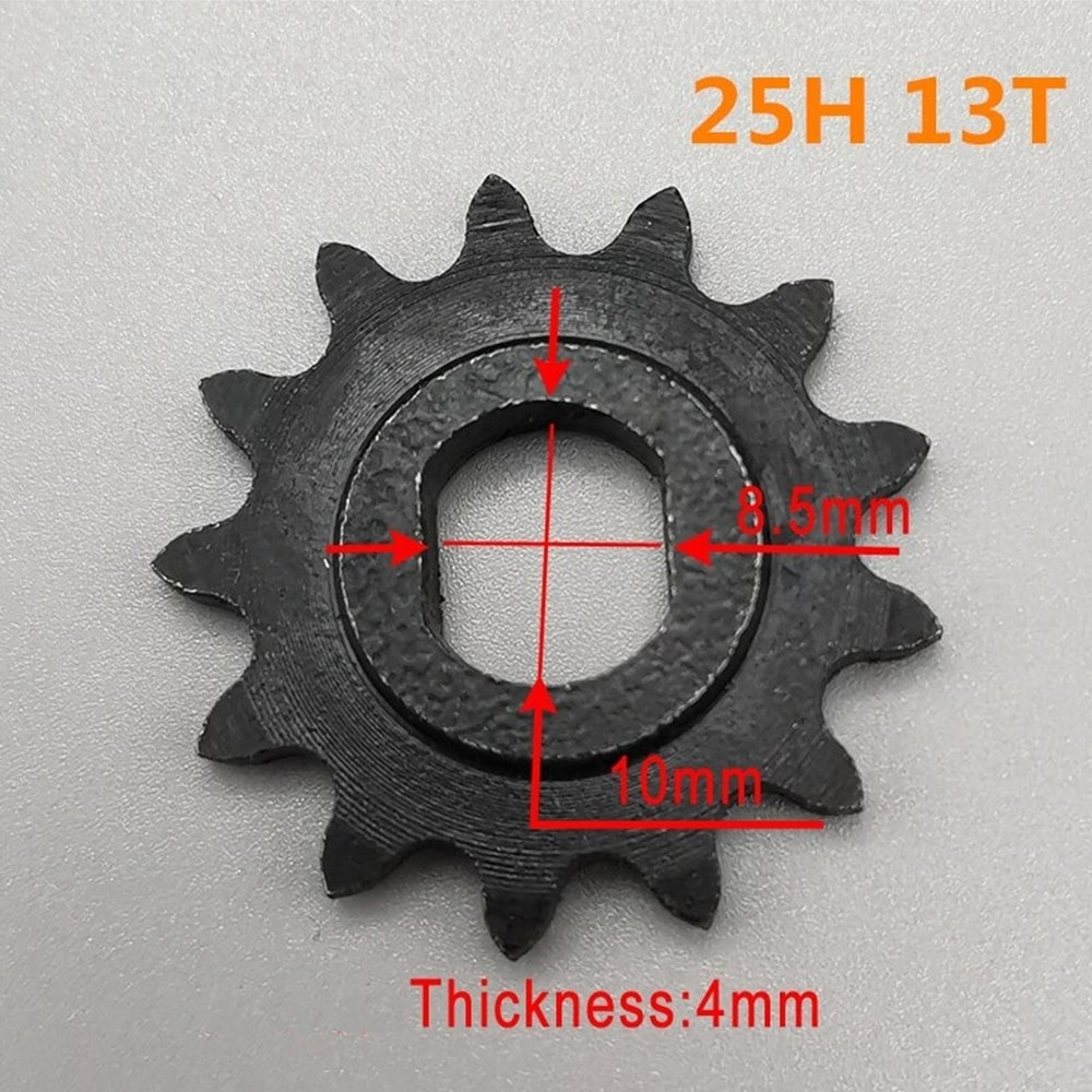 DC Motor Electric Scooter Sprocket Chain Motor Pinion Gear For Many Scooter Models 2