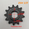 DC Motor Electric Scooter Sprocket Chain Motor Pinion Gear For Many Scooter Models 2