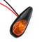 Mini Universal Motorcycle Blinker Lights With Cables Yellow LED Turn Signal Indicator Daytime Runni 4