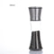 Stainless Steel Glass Pepper Grinder Salt And Pepper Mill Manual Spice Grinder For Kitchen Gadgets 5