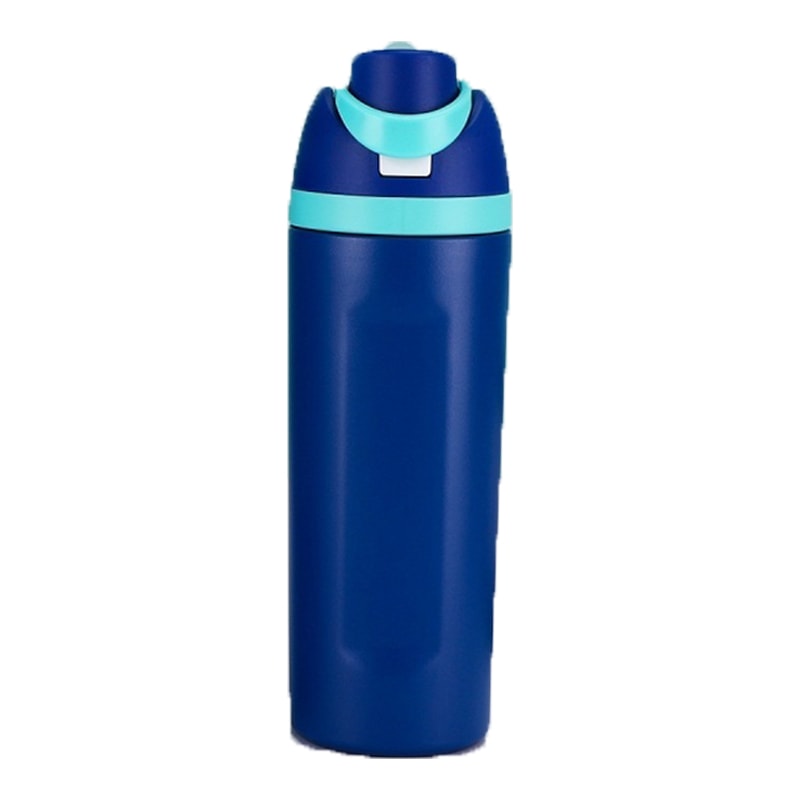 Kids Straw Cup Thermos Cup Fruit Mug Stainless Steel Travel Thermal Water Bottles 5