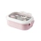 Portable Stainless Steel Lunch Box With Rabbit Design Large Capacity Sealed Bento Box For Kids Perf 2