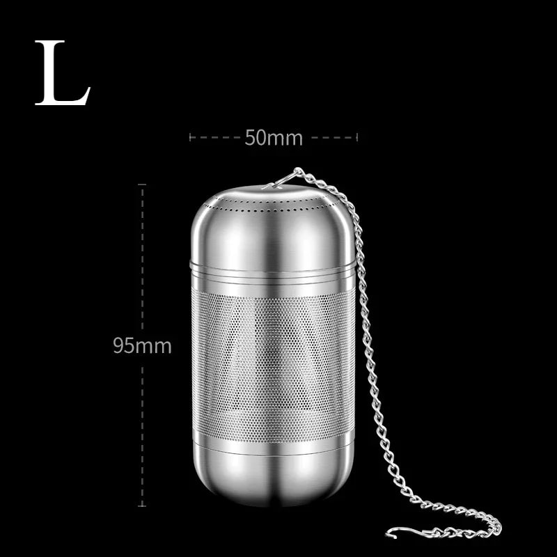 Stainless Steel Tea Infuser Seasoning Strainer Ball Fine Mesh Spice Strainer For Tea Leaves Teapot 3