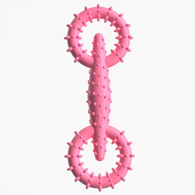 Dog Pull Ring Puppy Chewing Toy Indestructible Pet Pull Ring Toys Interactive Puppy Chew Toy For Bo 4