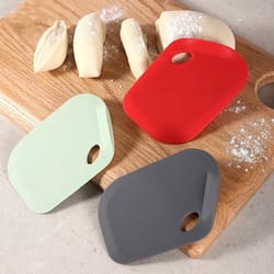 silicone dough slicer, pastry pizza cutter blade, dough scraper for baking, kitchen tool