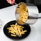Kitchen Fry Basket Stainless Steel Fried Mesh Strainer Oil Pan Colander Noodle Spoon For French Fri 0