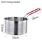 Kitchen Fry Basket Stainless Steel Fried Mesh Strainer Oil Pan Colander Noodle Spoon For French Fri 4