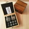 Whiskey Stones Glasses Set For Men Fathers Day Gift Granite Ice Block In Wooden Bottle Box For Dad 1