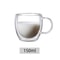 Double Layer Transparent Glass Cup HeatResistant Coffee Cup With Handle High Borosilicate Glass Rou 2