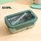 Lunch Bags For Children Bento Box With Tableware Thermal Bag Kit Portable Microwavable Heating 2