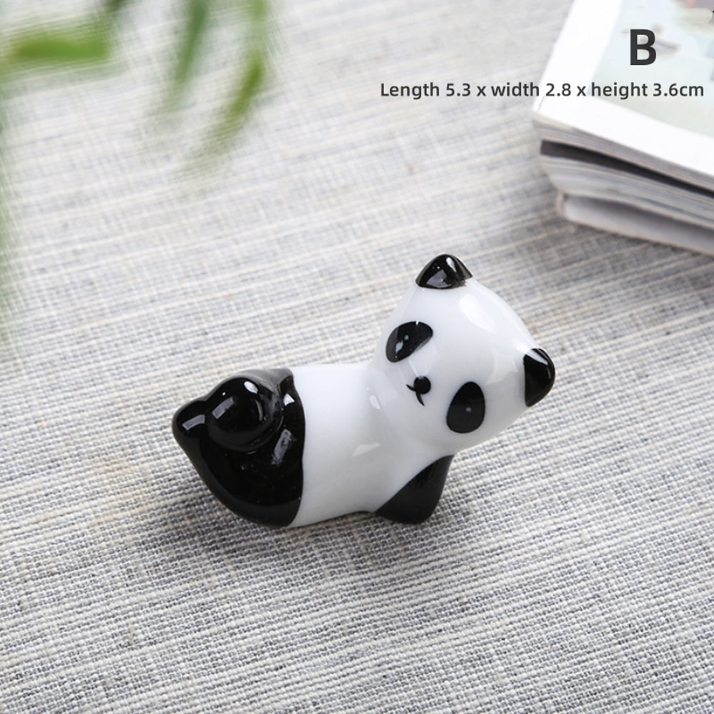 Creative Ceramic Chopsticks Holder Dining Table Decors Small Ornaments Hotel Restaurant Table Pen S 2