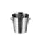 Portable Ice Chiller Cooler Stainless Steel Ice Bucket With Comfortable Handle Twoear Wine Tooling 3