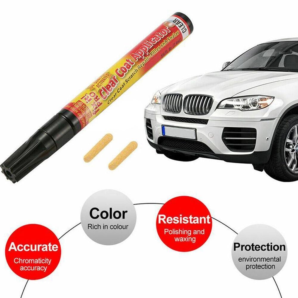 Portable Car Scratch Repair Remover Auto Paint Pen Carstyling Clear Coat Applicator Tool 2