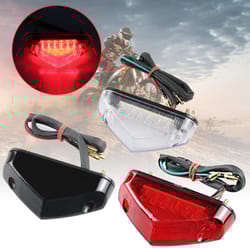 rear tail light lamp, motorcycle brake taillight motor, stop lights license plate light parts