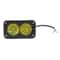 LED Pod Work Light For Motorcycle Truck Offroad Roof Luggage Rack Car Spotlight White Yellow 3