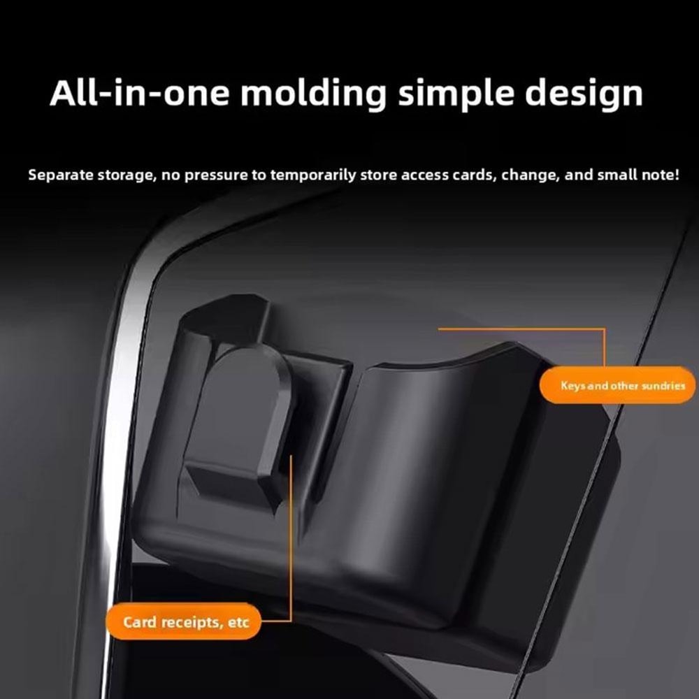Multifunctional Car Key Storage Box With Nonslip Hook Dashboard Organizer For Keys Cards And Essen 1