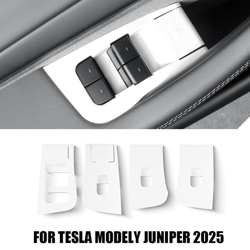 Window Lifter Silicone Cover Panel Custom Fit For ModelY NonSlip ScratchResistant Easy Install 5