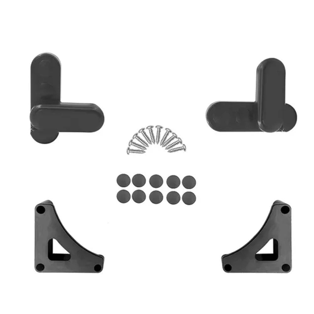 New RV Folding Table Board With Buckle Rotary Lock Outdoor Trailer Cabinet Organizer 0