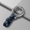 Stylish Leather Keychain Carabiner Pendant Durable Key Ring For Men And Women 3