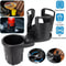 Car Cup Holder Expander Adapter Multifunction Adjustable Dual Cup Mount Mobile Phone Holder 2