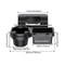 Portable Car Door Cup Holder Window Organizer With Dual Hanging Hooks Charging Port 4