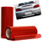 Red Car Headlight Taillight Tint Vinyl Film Sticker Sheet Matt Smoke Fog Light Rear Lamp Cover 2