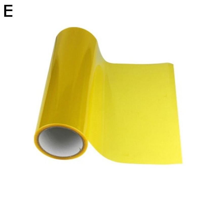 Red Car Headlight Taillight Tint Vinyl Film Sticker Sheet Matt Smoke Fog Light Rear Lamp Cover 3