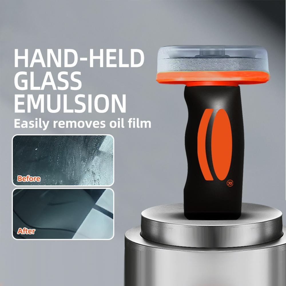 Handheld Glass Emulsion Oil Film Remover For Car Windshield Rearview Mirror Auto Glass Cleaner Fo 1