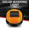SolarPowered LED Magnetic Warning Light For Vehicles Amber Emergency Beacon With Automatic Sensor 0