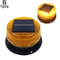 SolarPowered LED Magnetic Warning Light For Vehicles Amber Emergency Beacon With Automatic Sensor 1