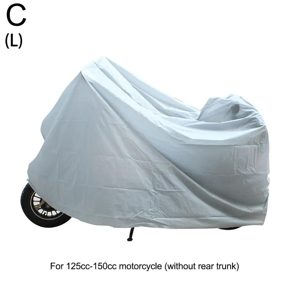 Motorcycle Outdoor Protective Cover Waterproof Bike Scooter UV Dust And Sun Protection Case 5