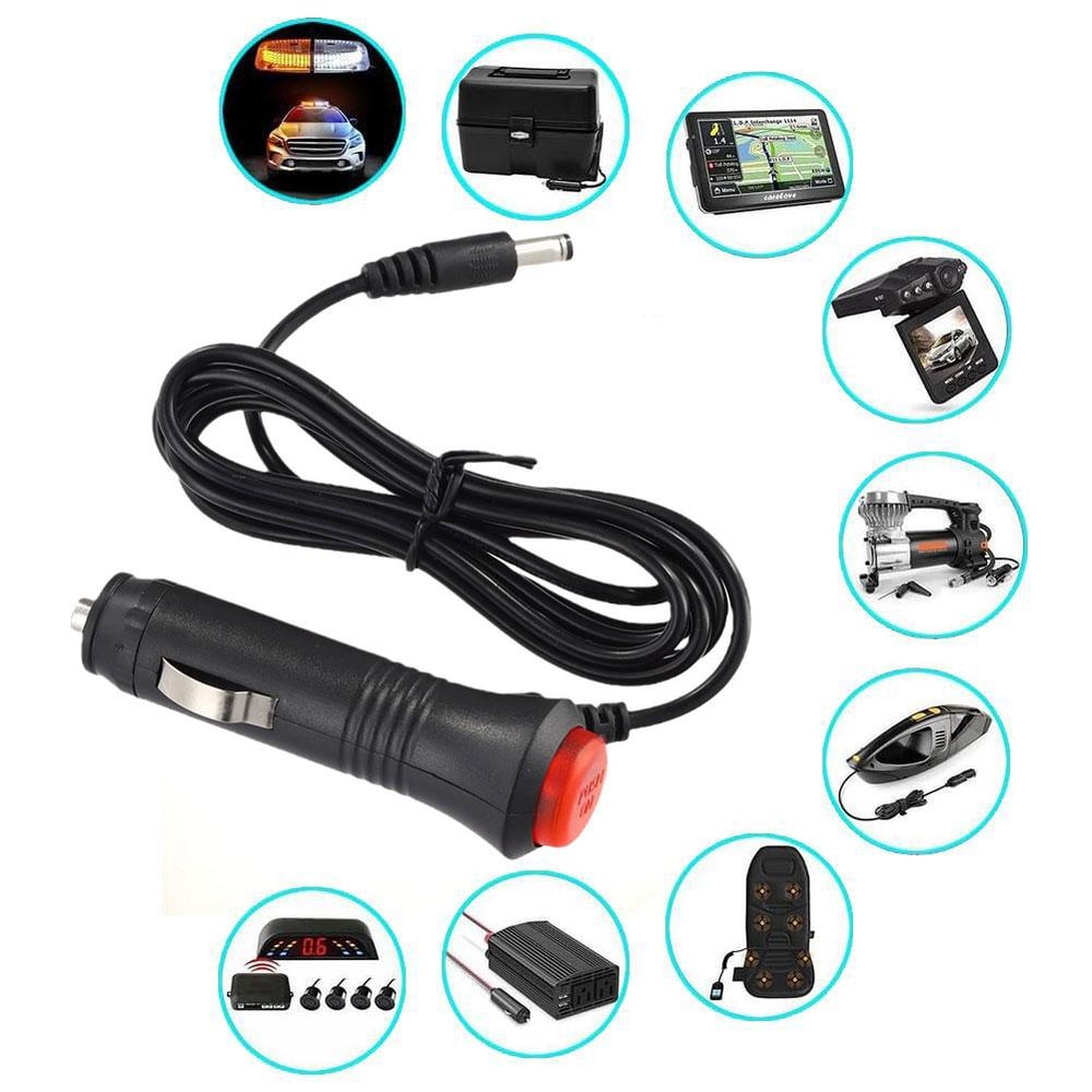 Car Cigarette Lighter Socket Splitter Adapter With Power Switch For Appliances 0